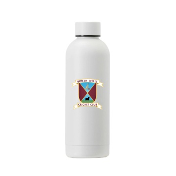 Builth Wells CC STAINLESS STEEL BOTTLE - 500ML