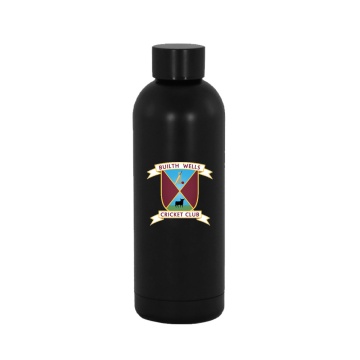 Builth Wells CC STAINLESS STEEL BOTTLE - 500ML