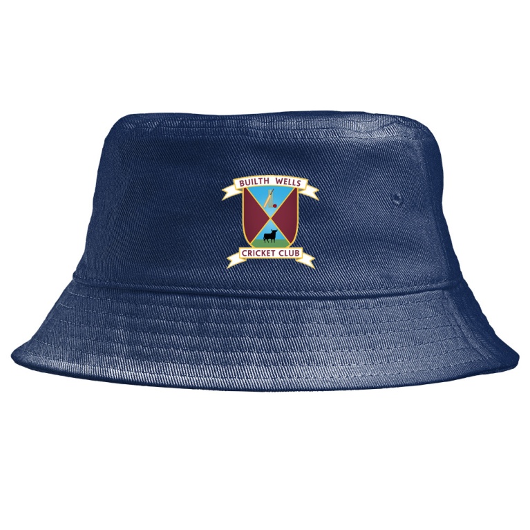 Builth Wells CC Dual Bucket Hat - Navy