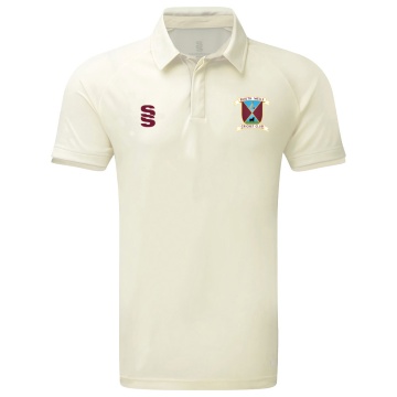 Builth Wells CC Dual Cricket Shirt Short Sleeve Womens